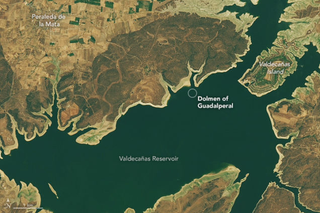 Imagen satelital tomada el 24 de julio de 2013Foto: Landsat/USGS